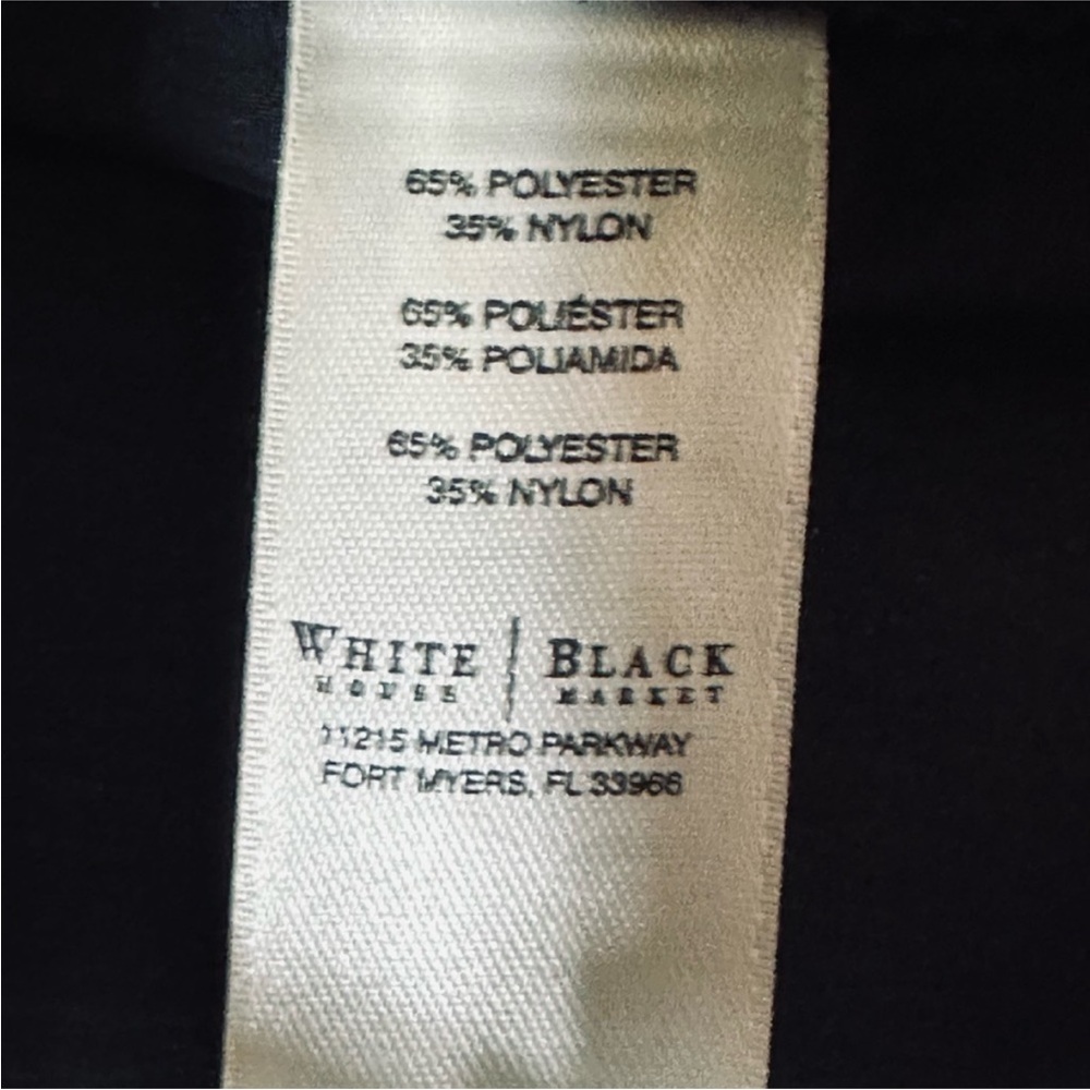 WHBM Black Ruffle Jacket - Picture 8 of 9